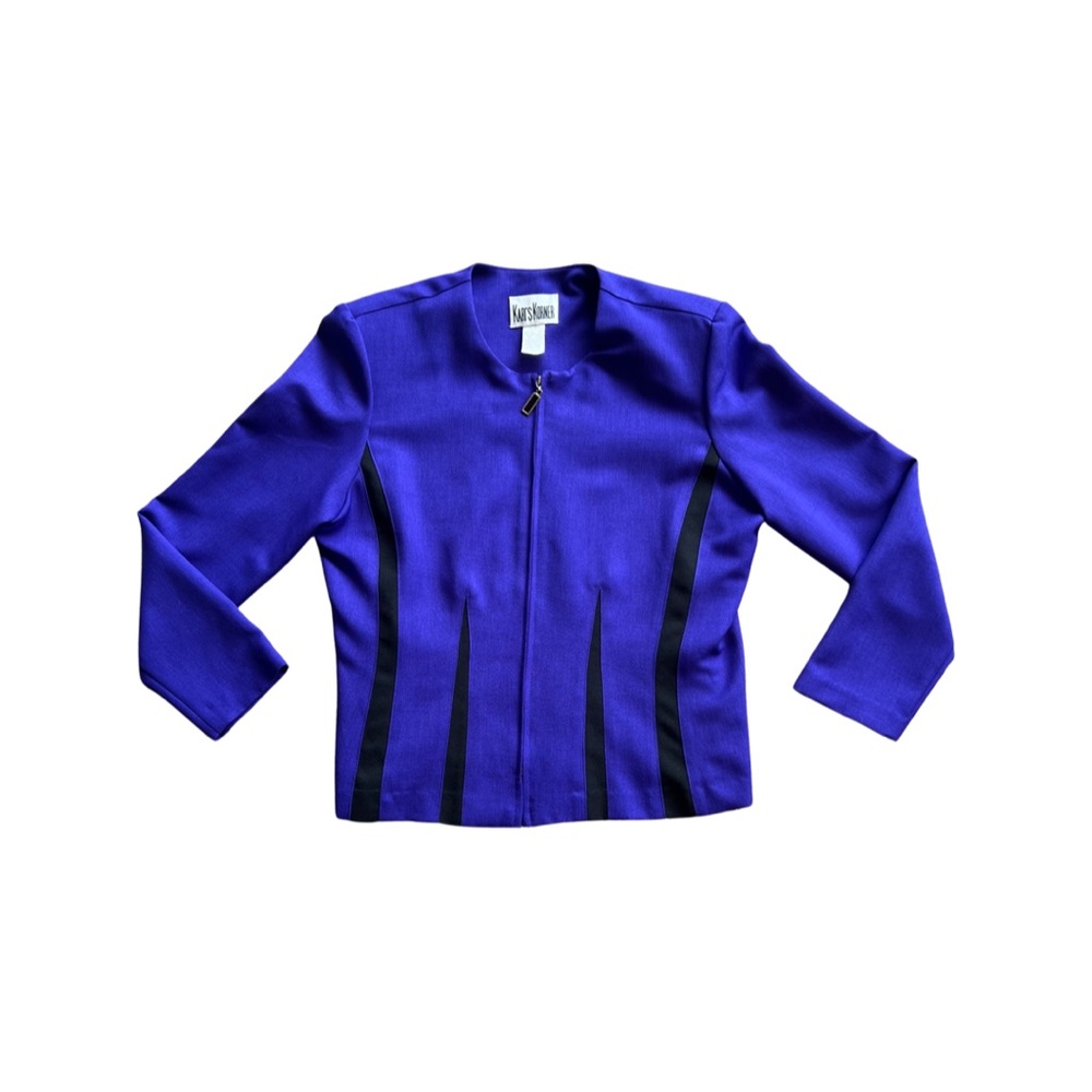 Vintage Karis Korner zip blazer